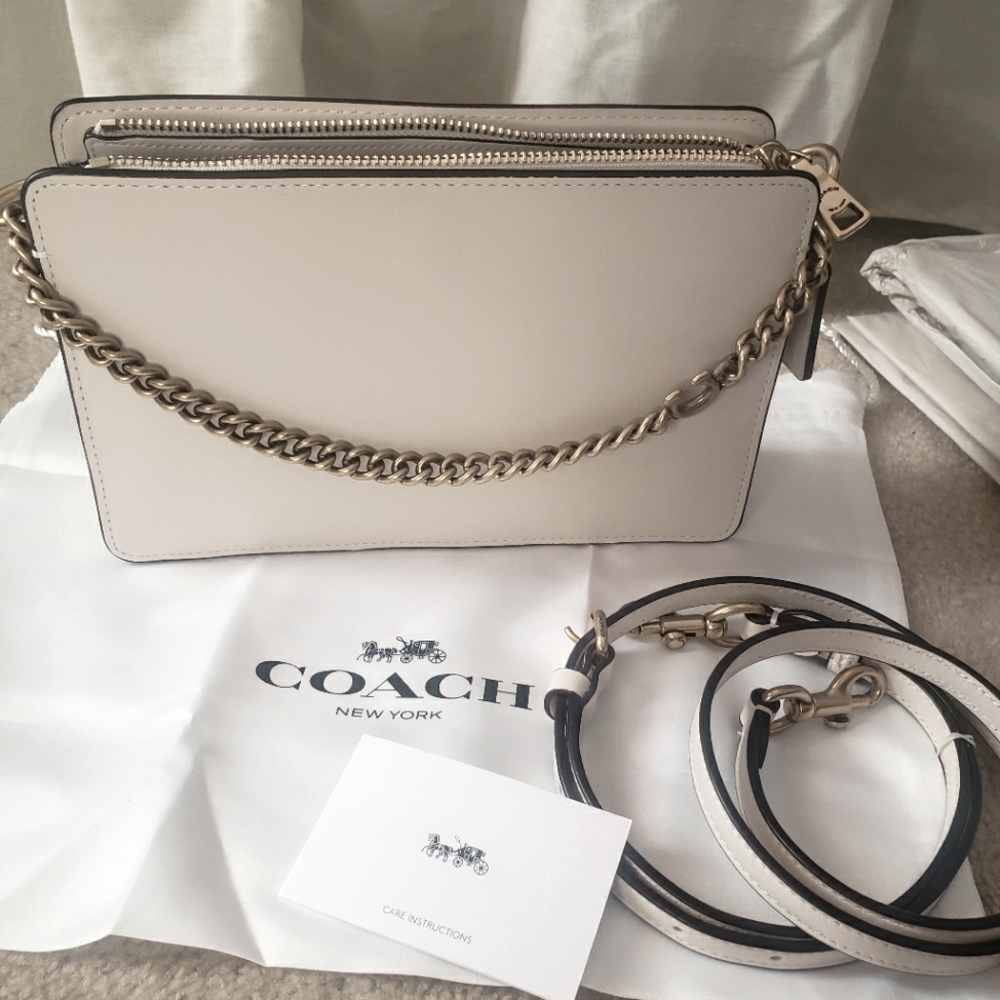 Coach signature chain crossbody